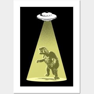 GAMERA ALIEN ABDUCTION Posters and Art